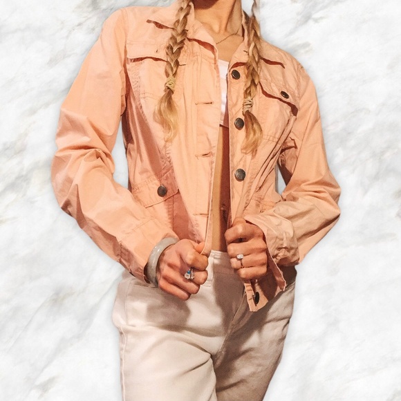 Boho Beach Vibes 100% Cotton Pink Jacket Caribbean - Picture 8 of 10